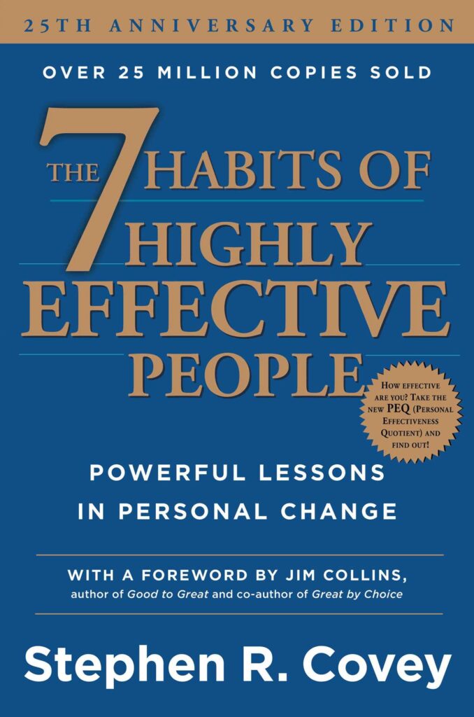The 7 Habits of Highly Effective People - A Popular self improvement masterpiece book
